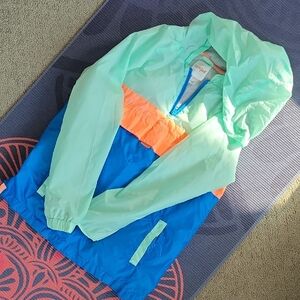 Colorblock Windbreaker Jacket
